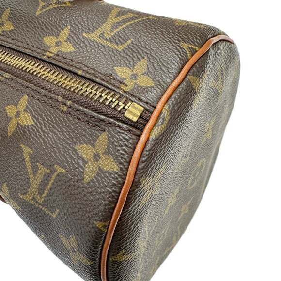 LOUIS VUITTON Brown Monogram Papillon 30 Tote Bag - Picture 10 of 12